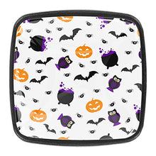 Felice Halloween Pomelli per Porta Set di 4 Pomelli per Mobili Manopole per Cassetti Cucina Armadio Vetro