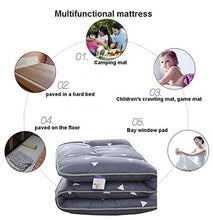 FDesign Ispessita 10cm Mattress Protector, Materasso Tradizionale Pieghevole portabile Materasso Tradizionale Giapponese futon Confortevole, Student Dormitory,150 * 200cm