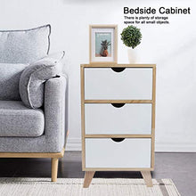 Hyjgjzjh Comodino Con 3 Cassetti Comodino Facile Indtallation Per Interno Camera Da Letto Semplice