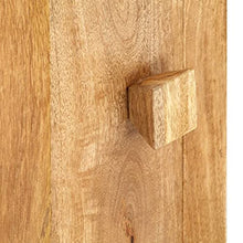 vidaXL Comodino 40x30x50 cm in Legno Massello di Mango