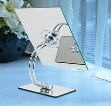 DAODAO Trucco Specchio HD Desktop Specchio Casa Principessa Bellezza Vanità Specchio Specchio-Grande,Multi-Angolo di Rotazione