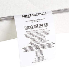 Amazon Basics - Materasso extra comfort a 7 zone in espanso, Medio (H3) - 135 x 190 cm