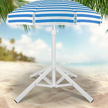 Fockety Base per ombrellone Pieghevole in Materiale di Ferro, Supporto per ombrellone da Sole, per ombrellone da Cortile Accessori per ombrellone da Spiaggia