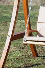 ASS, Rio, Altalena Hollywood in legno di larice con tettuccio