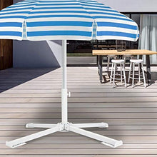 Base per ombrellone a quattro zampe, base per ombrellone Portaombrelli, per ombrellone pubblicitario da spiaggia Pennone da giardino