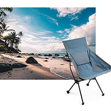 LHY Sedia da Campeggio Premium, Sedia con Schienale Regolabile da Esterno, Camper, battute di Pesca, Giardino e Spiaggia