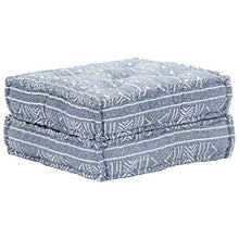 Festnight Divano Letto Modulare a 2/3 Posti in Tessuto Blu,Divano Modulare,Divano Letto Matrimoniale in Tessuto,Divano a 2/3 Posti in Tessuto,Divano in Tessuto (Blu, 200 x 70 x 56 cm)