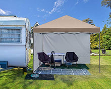 ABCCANOPY Gazebo pop-up 2 x 2 m con due pareti del sole completamente impermeabile commerciale rifugio istantaneo, borsa con ruote, 4 pali