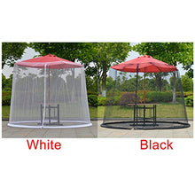 Ombrello schermo di copertura a rete, da giardino, per esterni, per ombrelloni, zanzariera, 300 x 230 cm, copertura in rete per patio con cerniera