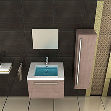 Lavandino e mobiletto marrone // specchio/bagno mobile da bagno/lavello/lavabo/lavibili spazio