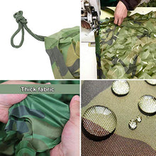 Refue Rete Mimetica 2×6 M,3×5 M,4×8 M,3×8 M,3×4 M,6×6 M,8×8 M,2×5 M,10×12 M, reticolato Mimetica per Ombra del Gazebo, Camuffamento Copertura Paesaggio forestale