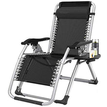 DGHJK Sedia reclinabile per Esterni Zero Gravity Sedia Pieghevole reclinabile da Giardino Sedia da Giardino per Viaggi Vacanze Spiaggia Prato Piscina Carico Massimo 150 kg