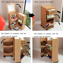 Comodini Soggiorno End Frames Dressing Table Integrato Semplice Camera Piccolo Multifunzionale Clamshell Che Piega Il Mini Tabella di Preparazione