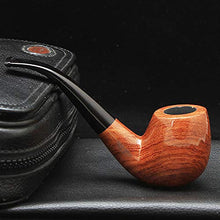 Set di pipe per tabacco, staccabile in legno curvato, con accessori per pipe, A1,13,8cm
