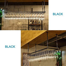 Rastrelliere per Bicchieri da Vino Portabicchieri retrò Tazza del Goblet - Sospensione Portabicchiere per Vino, Retro Stand Appeso in Ferro battuto, Scaffale per la Decorazione del soffitto per Bar /