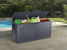 Keter Baule Hollywood Graffite 270 Lt In Resina Cm 117X45X57.5 H