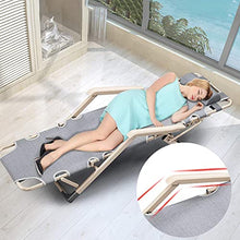 JFFFFWI Lettini Prendisole Lettini da Esterno Sedie a Sdraio Sedia da Giardino reclinabile Sedie Zero Gravity Relaxer Reclinabile Lettino Pieghevole Regolabile