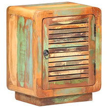 FAMIROSA Comodino 40x30x50 cm in Legno Massello di Recupero-0463