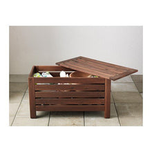 IKEA ÄPPLARÖ - Cassapanca da giardino, 80 cm, colore: Marrone