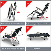 LINGZE Lettino Prendisole Zero Gravity Chair Pieghevole con Cuscino Regolabile per la Testa per Giardino, Patio Esterno, Campeggio