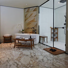 Bagno Panca in legno di teak massiccio 61 x 41 x 46,5 cm