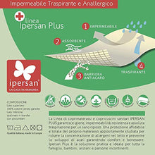 Ipersan Plus Traversa Sanitaria Matrimoniale, Tela Bianco