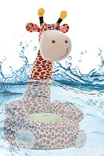 Divano per bambini Supporto per poltrona per animali Seggiolino per l'apprendimento Seduto Cuscino per sedia morbida Regalo per bambini (Giraffa gialla)