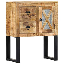 FAMIROSA Credenza 60x30x76 cm in Legno Massello di Mango