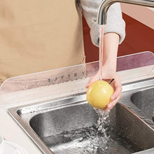 Hemoton Lavello Protezione dell'Acqua Bordo Deflettore Domestico Protezione Antispruzzo per Bagno Cucina Domestica Acqua Prevenire Spruzzi Strumento (Modello Casuale)