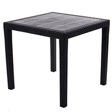 Tavolo Progarden rattan King 79x79 antracite [PROGARDEN]
