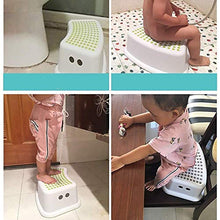 AWCPP Leero Scale Portatile Scale Lavanderia Sgabello Sgabello da Banco Nano Sgabello da Bagno Sgabello da Bagno per Bambini Antiscivolo Panca per Bambini Sgabello Bagno Sgabello Toilette Sgabello To