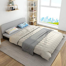 Camera Divano Letto Matrimoniale,Seduta E Letto 2 In1 Divano Contenitore Pieghevole Multifunzionale in Legno Massello Letto Convertibile,Imbottitura in Spugna Divano Mobili Comodo Cuscino,Grigio,0.9M