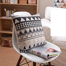 MEILING Nordic Style Cuscino Geometriche semplici Divano con Cotone e Lino Cuscino Design Model con Cuscini (Dimensioni : 45 Cm)