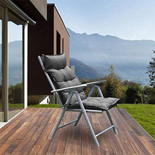 CHHD Cuscino per Sedia, Sostituzione del Cuscino del Lettino con Copertura Superiore Antiscivolo Cuscino per Sdraio reclinabile per Sedia Spessa da Giardino Patio (Solo Il Cuscinetto)