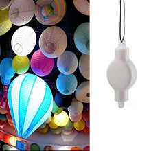 ARTFFEL Vola Partito 12pcs Lights Batteria Impermeabile Operated Lanterna luci di Lanterne di Carta Partito Palloncini Bianco Decorazione .Compleanno (Size : 12)
