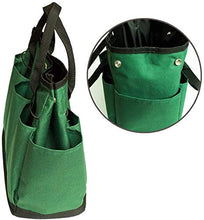 Namvo Set di Attrezzi da Giardino, Borsa da Giardino con Tasche Multiple per Kit di Attrezzi da Giardinaggio, Borsa da Giardino (Verde nerastro)