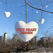 ASFD Heart Love Snowball Maker Inverno Plastic Snowball Maker Clip Giocattoli per Bambini Rosso
