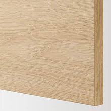 ENHET parete cb w 2 shlvs/porte 80x30x75 cm bianco/rovere