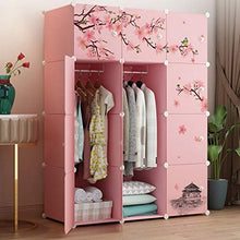 JJZXT Armadi Mobili Camera da Letto Mobili for la casa Resina Armadio Assembly Organizer Closet
