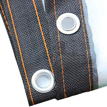 ZXHQ Telone Giardino Impermeabile 4x6m, Trasparente Teloni, Telo Protezione con Occhielli Anti Strappo Multiuso Antipolvere Resistente UV per Gazebo Balcone Camper