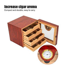 Cigar Box Container Humidor Storage Case Moth Prevention Home Office, Facile da installare