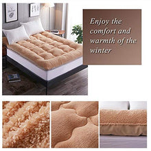 Tatami Materassi per dormitorio singolo e matrimoniale pieghevole per letto matrimoniale king size e queen size, per soggiorno, dormitorio, campeggio, marrone, regina