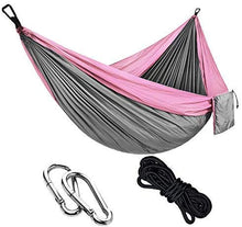 LHAHGLY Hammock Amaca a Due Persone Amaca per Esterni Nylon Paracadute Panno Amaca Swing 300 * Sedia pigra da 200 cm 200cm hamac avec Support
