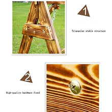DGHJK Sedia a Dondolo da Esterno per Patio Mobili da Giardino da Cortile Amache da stupore Pigro Panca da Altalena Adatta per Patio, Giardino, Bordo Piscina, Balcone