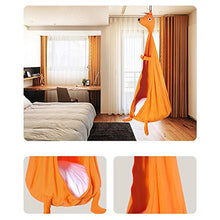LFLDZ Hammocks, Home Child Hammock Sedia per Bambini Swing Pod Outdoor Interno Appeso Sedile Amaca Amici Arredi per Esterni