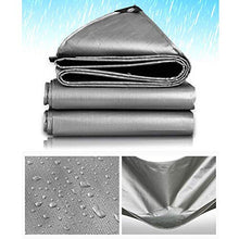 MHBGX Telone Impermeabile per Esterni Resistente, con Occhielli per Teloni Leeri per Tende da Sole per Rimorchi da Camion 200G / M²,un,3,8X5,8 M