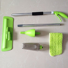 SSAYY Spray Mop Mop Professionale in Microfibra Spray Detergente per La Pulizia della Cucina di Piastrelle per La Casa (Verde)