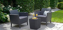 Keter Salemo Balcony Set With Luzon Table, Mobili da Giardino, Grafite