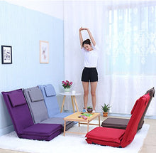 MYS-Sofas C-K-P Divano Pigro, Divano Pigro schienato, Divano Pieghevole Singolo Pranzo, Lettino Computer Basso (Colore : 1#)