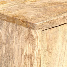 vidaXL - Highboard 80 x 30 x 100 cm Massivholz Mango